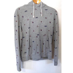 H&M Divided Men's S.W.Y.P. Regular Fit Sweatshirt Hoodie Pullover Gray Sz XL